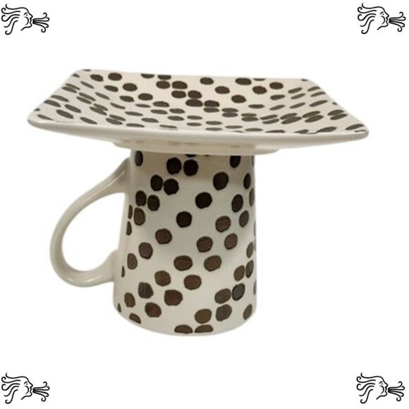 Upcycled Coffee Mug Candle Plant Holder Jewelry Tray, Sponge Soap Dish, Bracelet - Picture 2 of 4